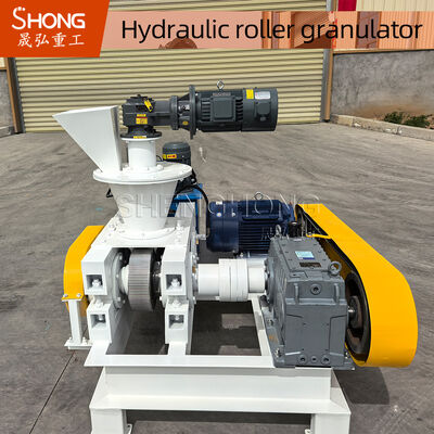 Heavy Duty Hydraulic Roller Press Granulator with 95% Granulation Ratio, 1-20 Tons/Hour Capacity, and 380V Customized Voltage