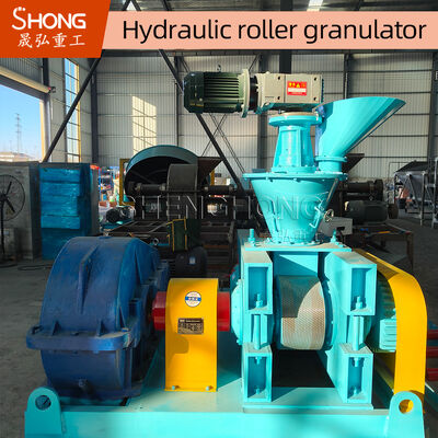 SHZ Series Hydraulic Roller Extrusion Granulator for NPK Compound Fertilizer with Hydraulic System, No Drying Needed, and One-Step Forming