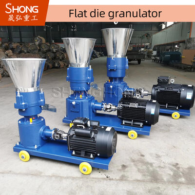 Carbon Steel Organic Fertilizer Granulator with 11-37kw Power and 1-10mm Granules Size