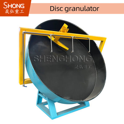 Bio Fertilizer Granulator Production Line with Discs for 1-20 Thousand Tons per Year and Below 10% Moisture at 380V or Demand