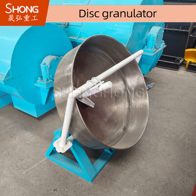 Organic Fertilizer Granulator Machine for Wet Type Granulating with Carbon Steel Or Stainless Steel Construction and 1-10 T/H Capacity