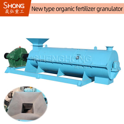 Carbon Steel Organic Fertilizer Granulator with 30kw Power for 1-6mm Fertilizer Pellets