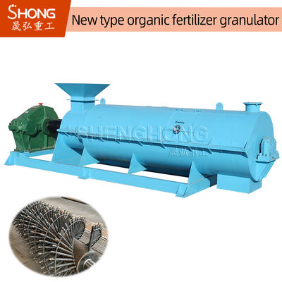 380V Voltage Organic Fertilizer Granulator with 3-5ton/hour Capacity for 20%-40% Moisture Materials