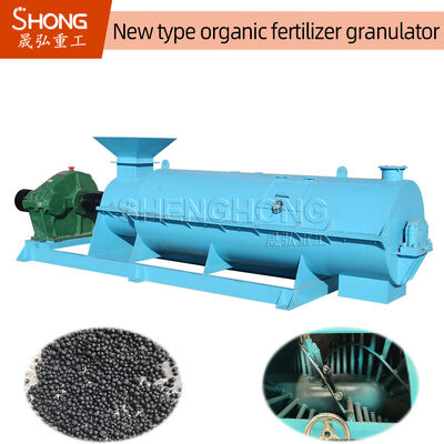 75kw Chicken Manure Organic Fertilizer Granulator with 20%-40% Moisture and 1-10mm Particle Size