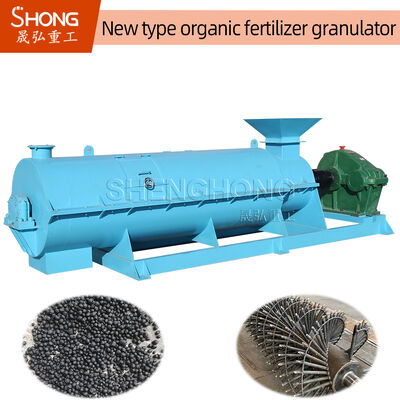 Wet Type Granulating Organic Fertilizer Granulator with 20%-40% Feed Moisture and 97% Finished Product Rate