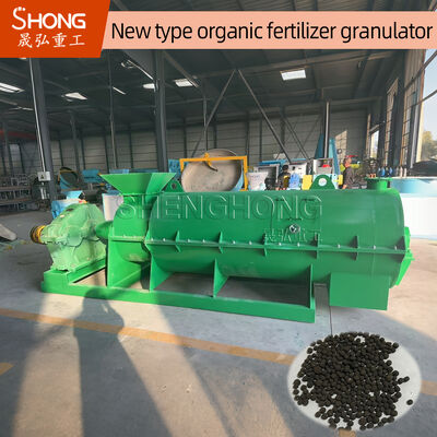 SHZ-80 Organic Fertilizer Granulator with 98% Granulation Rate 20%-40% Feed Moisture and 100% Organic Content