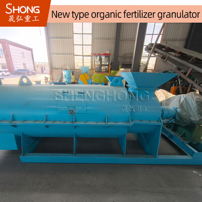 Stirring Teeth Organic Fertilizer Granulator 5ton/Hour Carbon Steel Construction