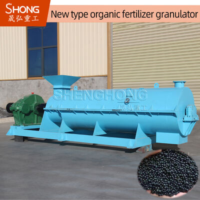 50hz Organic Fertilizer Granulator Machine for Compost Waste with 40% Feed Moisture