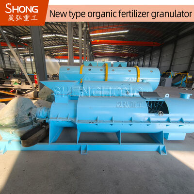 37kw Power Carbon Steel Organic Fertilizer Granulator Machine for 1-10mm Particle Size Compost Granulation