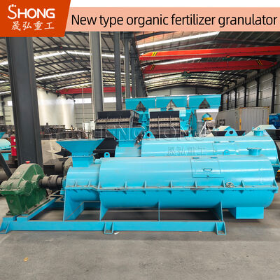 380v Organic Fertilizer Granulator with Stirring Teeth for 20%-40% Feed Moisture Direct Granulation