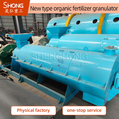 45KW 4t/H Environment Friendly Organic Fertilizer Granulator for Compost Waste