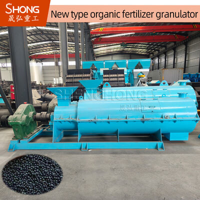 High Capacity Organic Fertilizer Granulator for Energy Saving Spherical Granules Production