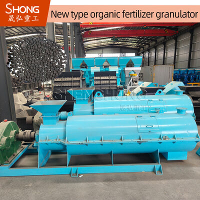 Spherical Granule Shape Organic Fertilizer Granulator with 312 R/m Rotation Speed and 380V, 50HZ Voltage