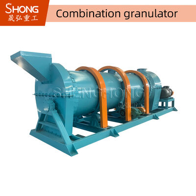 Carbon Steel High Capacity Organic Fertilizer Granulator for Ball Shape Granules