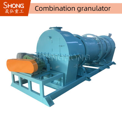 380V Rotary Granulator Machine for High Granulation Rate and Durable Steel Construction in Fertilizer Production