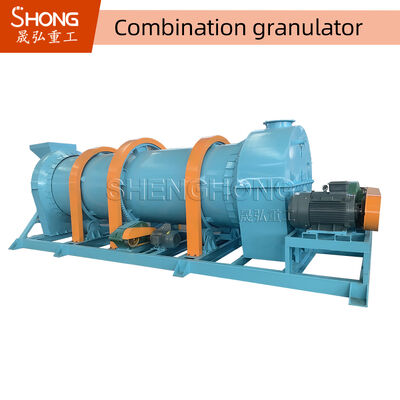 High Organic Matter Content Wet Type Granulating Organic Fertilizer Granulator with High Granulation Rate