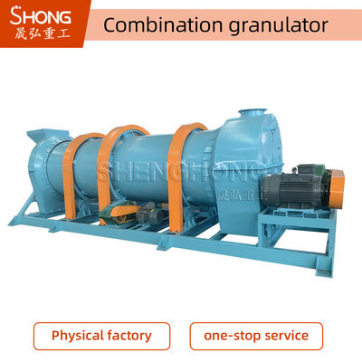 Pig Manure Fertilizer Machine with 5-20 t/h Capacity, ISO BV SGS Certified for 97% Finished Product Rate
