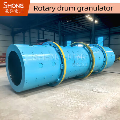 Wide Adaptability High Granulation Rate Rotary Drum Granulator with Low Energy Consumption