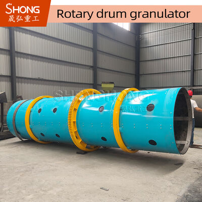 Ball Shape Compound Organic Fertilizer Granulator with 1 - 20 Ton / Hour Capacity