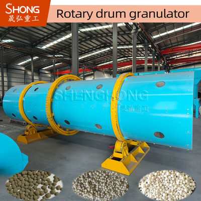 Corrosion Resistance Fertilizer Granulator Machine with 1-20 Tons per Hour Capacity for Ball Shape Granules