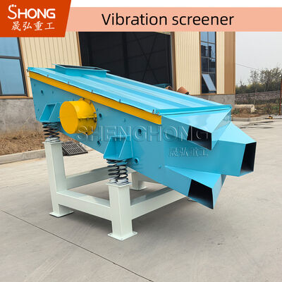 Carbon Steel Vibratory Screening Equipment with 2-10mm Pellet Size and 1-10 Tons Per Hour Capacity for Organic Fertilizer Production