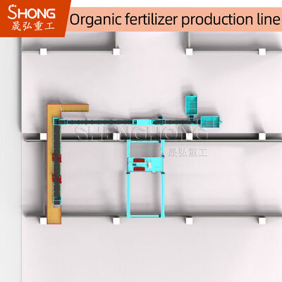 20,000–30,000 TPY Carbon Steel Stirring Pin Granulator Organic Fertilizer Plant with 1-20 Tons/Hour Capacity and 12 Months Guarantee