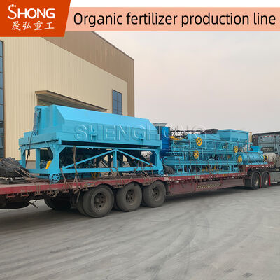 Easy Maintenance Organic Fertilizer Production Line with Wet Granulation Method and Low Energy Consumption