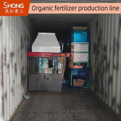 High Productivity Organic Fertilizer Production Line with Low Energy Consumption and Fermentation Granulation Technology
