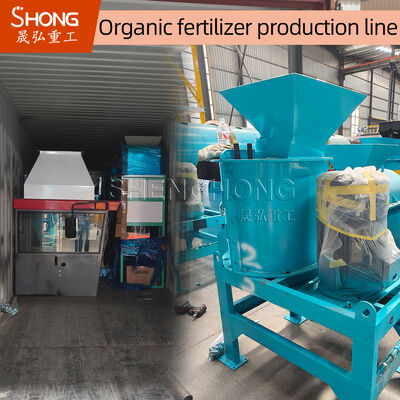 Organic Fertilizer Production Line with 1-20 Thousand Tons Annual Capacity and Below 10% Moisture Using One-Step Molding Technology