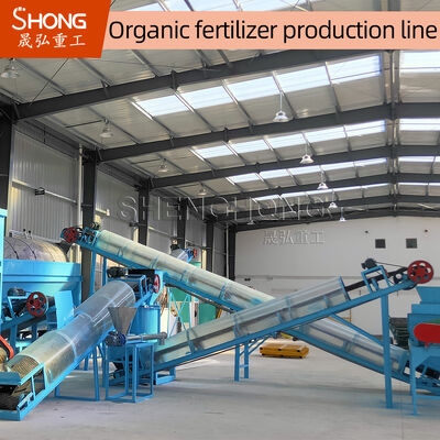 High Capacity Organic Fertilizer Granulator Machine 1-20t/h