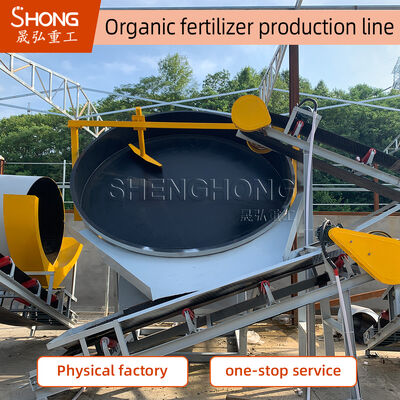 Organic Fertilizer Production Line Process: Fermentation, Grinding, Mixing, Pelleting, Cooling, Screening, Packing