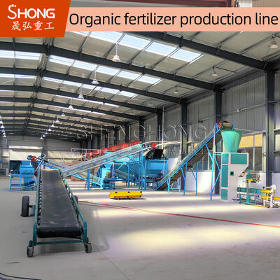 Organic Fertilizer Equipment for Compost Granules Production