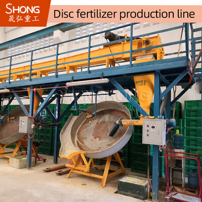 High Efficiency Disc Granulator for Organic Fertilizer with 93% Granulation Rate and Durable Carbon Steel Construction
