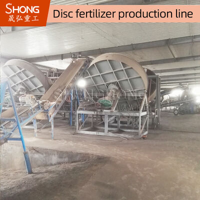 Automatic Organic Fertilizer Production Line for Compost Waste with 380V Power Supply