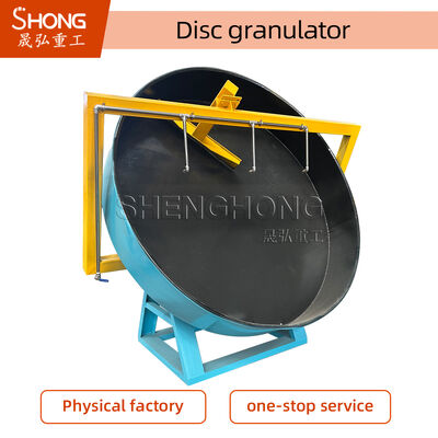 Bio Fertilizer Granulator Production Line with Discs for 1-20 Thousand Tons per Year and Below 10% Moisture at 380V or Demand