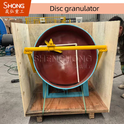 Disc Pan Fertilizer Granulation Equipment For Chemical Powder 6t/H