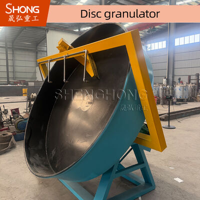 Stainless Steel Organic Fertilizer Granulator with 1-10 T/H Throughput for Wet Type Granulating