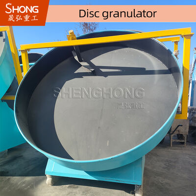 Organic Fertilizer Granulator Machine for Wet Type Granulating with Carbon Steel Or Stainless Steel Construction and 1-10 T/H Capacity
