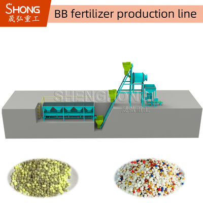 Customized BB Fertilizer Mixer with 380 Voltage and 1 Year Warranty for Fertilizer Production Line