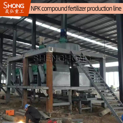 5t/h Capacity NPK Fertilizer Production Line for Chemical Powder Raw Material with 380V Voltage