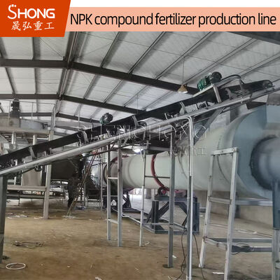 Dry Process NPK Fertilizer Production Line with 5-100 T/H Capacity for Oval Granules