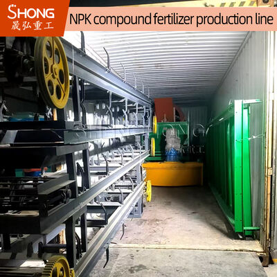 NPK Fertilizer Production Line with 95% Granulation Rate, 45kWh/ton Energy Efficient Design and Full Automated PLC Control System