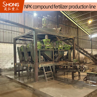 High Granulation Rate NPK Fertilizer Production Line with Full PLC Control and Low Energy Consumption