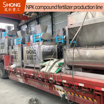 380V NPK Fertilizer Production Line with Eco-friendly Design and High Organic Matter Content