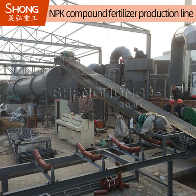 Electric High Capacity Granulator Machine for Fertilizer Pelletizing with Easy Maintenance and Low Noise