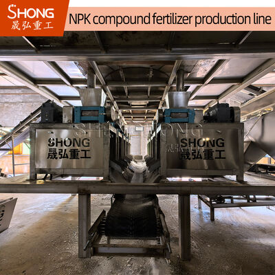 NPK Compound Fertilizer Production Line 6-8t/h Capacity