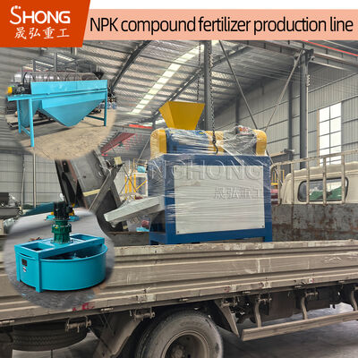 Customized Compound Fertilizer Production Line with Polymers Coating Material and 4mm Granules Diameter Featuring PLC Control System