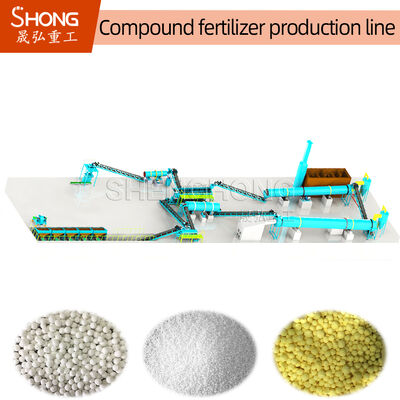 12T/H Capacity Drum Granulator with 70% Granulation Rate and Wear-Resistant Materials for Fertilizer Production