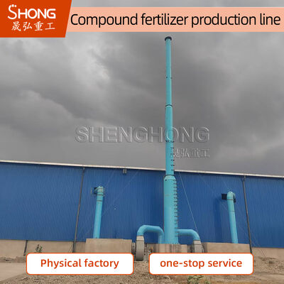 ISO Standard Compound Fertilizer Production Plant with Ball Shape Granules and 8-10 Tons Per Hour Capacity Made of Carbon Steel