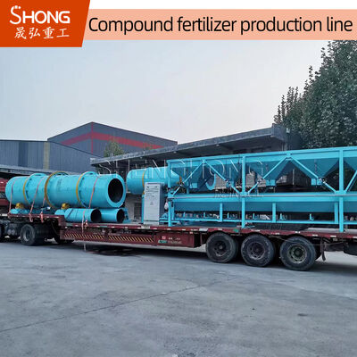 Customized NPK Fertilizer Production Line with 2-4mm Granular Size and ≥90% Total Nutrient Content for Efficient Fertilizer Manufacturing